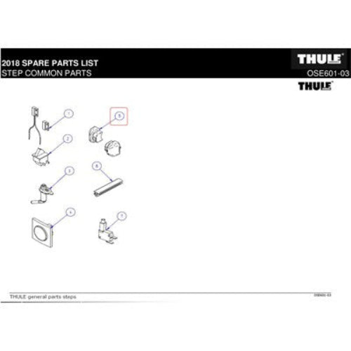 Tappi per profilo scalino - Thule