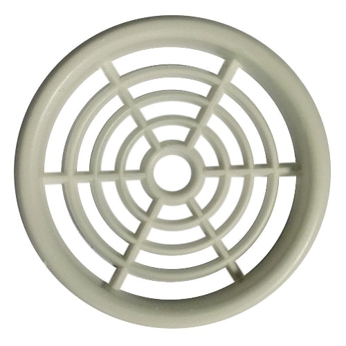 Aeratore tondo bianco per ricambio aria camper