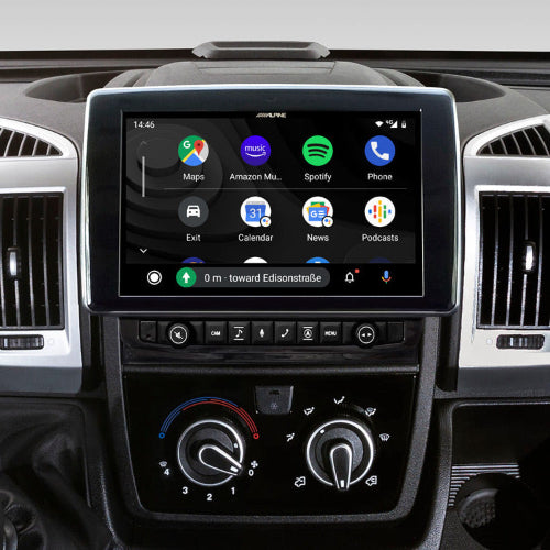 Navigatore Alpine X903D-DU con display fisso per van