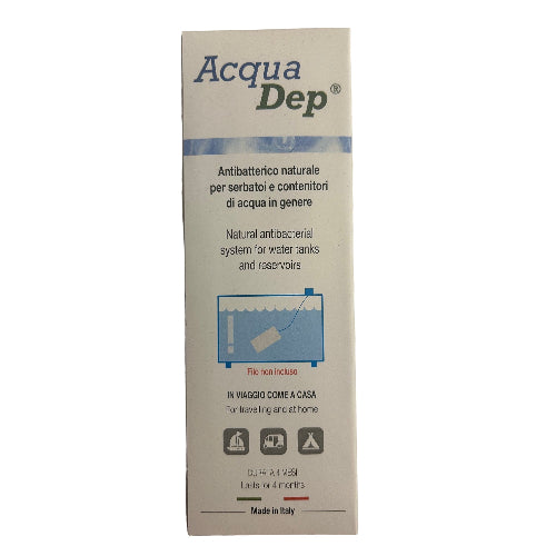 Barra antibatterica naturale Acqua Dep per trattamento acqua camper