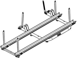 Ricambi portabici a parete Thule Sport g2 garage - 2 doors