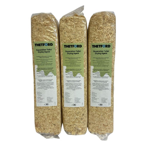 Agente essiccante naturale in fibre di legno per toilette a separazione del van e camper