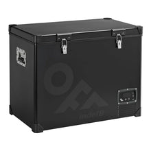 Carica l&#39;immagine nel visualizzatore di Gallery, Frigorifero portatile TB100 Steel Black 97L per viaggi in camper e van
