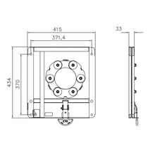 Carica l&#39;immagine nel visualizzatore di Gallery, nstallazione piastra girevole lato passeggero per van
