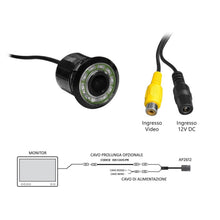 Carica l&#39;immagine nel visualizzatore di Gallery, Installazione telecamera mini CARE-INMINI su van e camper
