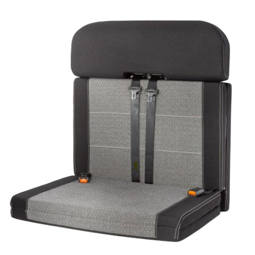 Kit cuscineria dinette convertible nero/melange per Fiat Ducato