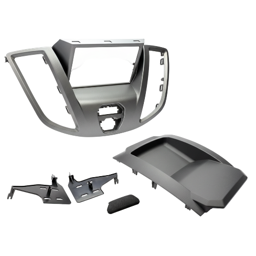  Kit installazione 2DIN Alpine per Ford Transit con mascherina nera