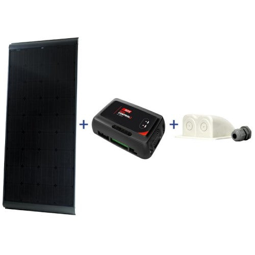 Kit pannello solare BLACKSOLAR NDS 185W con SC320M