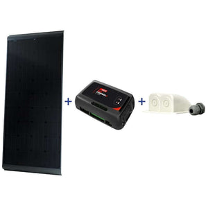 Kit pannello solare BLACKSOLAR NDS 115W con SCE320B