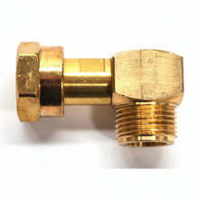 Carica l&#39;immagine nel visualizzatore di Gallery, Raccordo 90° per regolatori gas EN12864/D collegamento tubo AP

