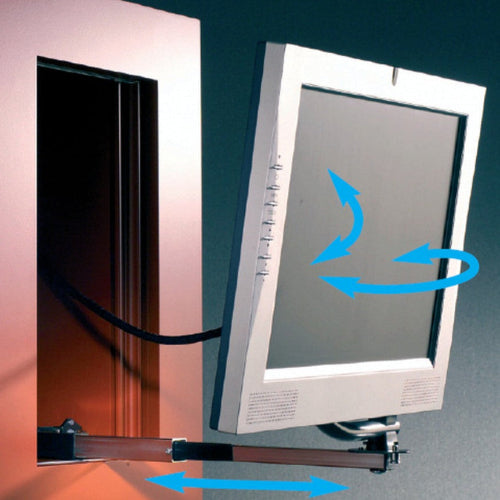  Supporto TV estraibile con rotazione 360°