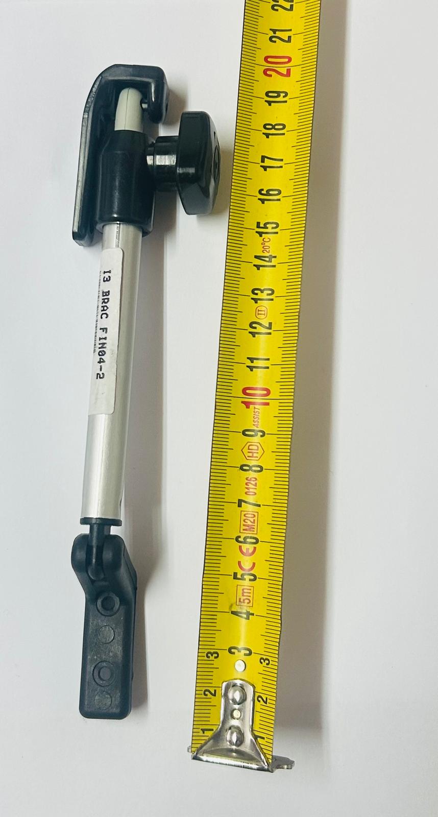 Braccetto tubolare Polyplastic finestra mansarda camper a vite