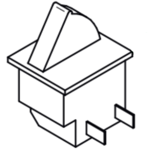 Interruttore allarme originale Thule per gradini Single e Slide-Out Step