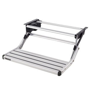 Thule Single Step 12V modello 460 mm, gradino motorizzato in alluminio anodizzato per camper