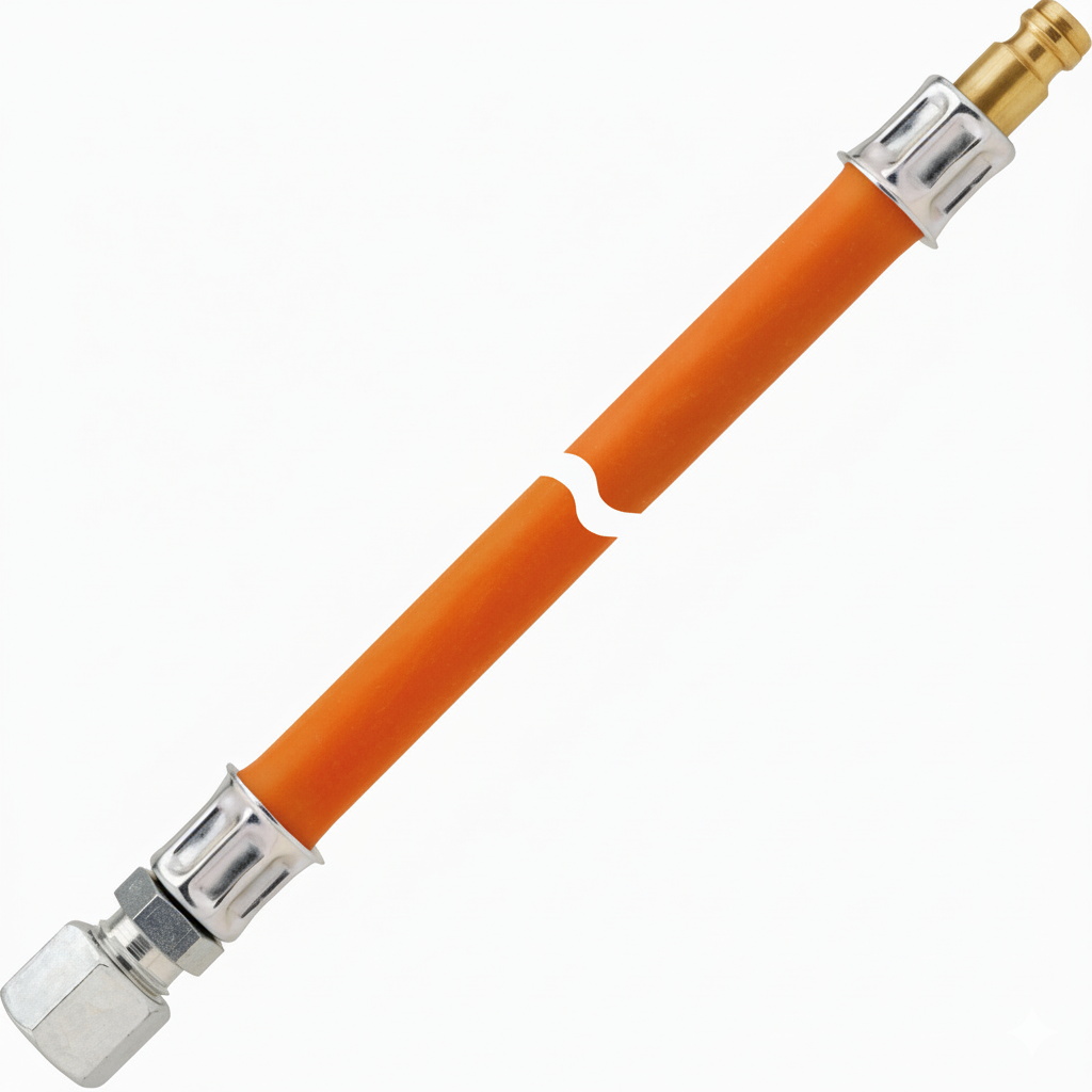 Tubo Gas Flessibile GOK PS10bar 400mm - Connessione Sicura per Impianti Gas