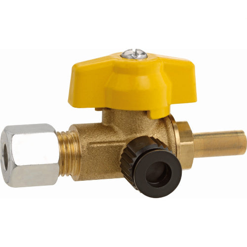  Valvola manuale per Set Control gas 8 mm e 10 mm, sicura e affidabile per camper e van