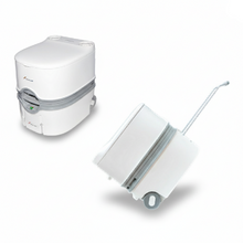 Carica l'immagine nel visualizzatore di Gallery, WC portatile Large per camper con ruote e maniglia
