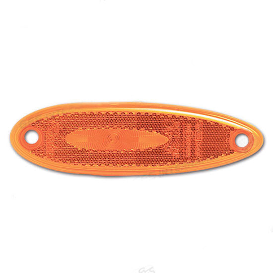 Fanale di ingombro laterale arancione per camper