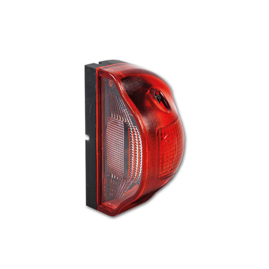 Luce targa con scocca trasparente per camper
