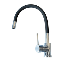 Carica l&#39;immagine nel visualizzatore di Gallery, Miscelatore monoleva con canna flessibile e orientabile per camper
