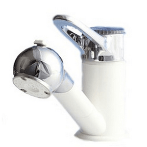 Miscelatore automatico estraibile monoleva per camper