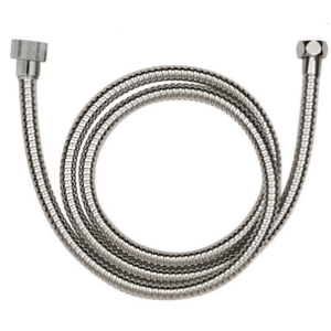 Tubo doccia cromato con attacco F 3/8 F1/2 per camper