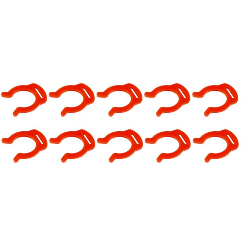 Kit 10 clip blocca pinzetta 1/2'' per raccordi impianto acqua camper