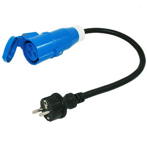 Adattatore CEE A Schuko 230V 16A - Per Camper, Campeggio E Cantieri, IP44, 35cm - Foto 10