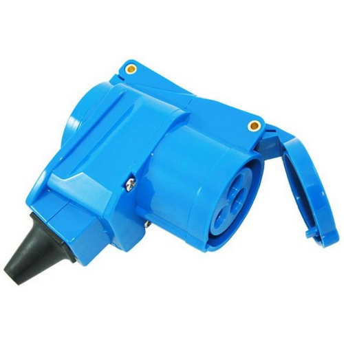 Presa volante CEE/presa Schuko 220V-16A per camper