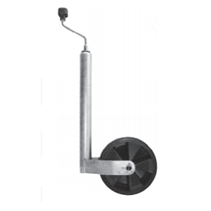 Ruotino d'appoggio Plus portata 150kg ruota in plastica