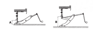 Cric - Portata statica 1000 kg