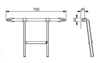 Carica l'immagine nel visualizzatore di Gallery, Maniglia per scaletta - Ladder Connection
