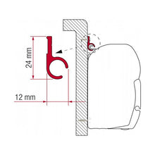 Carica l&#39;immagine nel visualizzatore di Gallery, Rail per tendalini Fiamma F45/F70
