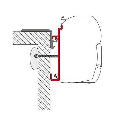 Kit montaggio tendalino Fiamma F45/F70 per Rapido 7 E 8