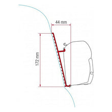 Carica l'immagine nel visualizzatore di Gallery, Kit fiberglass staffa per tendalini Fiamma F45/F70
