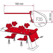 Carica l&#39;immagine nel visualizzatore di Gallery, Kit montaggio tendalino Fiamma F35 Standard
