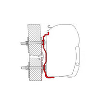 Carica l'immagine nel visualizzatore di Gallery, Kit Hymer > 2016 staffa per tendalini Fiamma F45/F70
