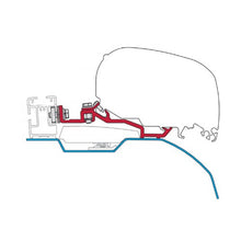 Carica l'immagine nel visualizzatore di Gallery, Kit Fiamma smart clamp ducato F80S
