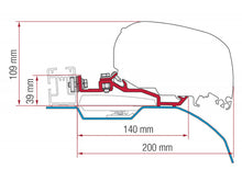 Carica l'immagine nel visualizzatore di Gallery, Kit Fiamma smart clamp ducato F80S
