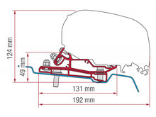 Carica l&#39;immagine nel visualizzatore di Gallery, Adapter Fiamma Ford Transit H3 400
