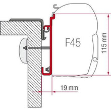 Carica l&#39;immagine nel visualizzatore di Gallery, Kit montaggio tendalino Fiamma F45/F70 per Rapido 9
