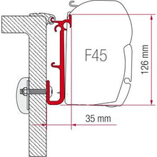 Carica l&#39;immagine nel visualizzatore di Gallery, Kit Montaggio per tendalini Fiamma F45/F70 per Caravan
