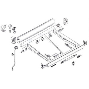 Ricambi tendalino Dometic PW1500 (ex Prostor P500)