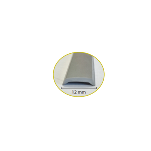 Copriviti grigio profilo plastico da 12 mm