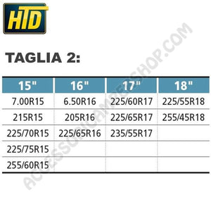 Catene da neve Safe Road HTD Taglia 2 - Camper