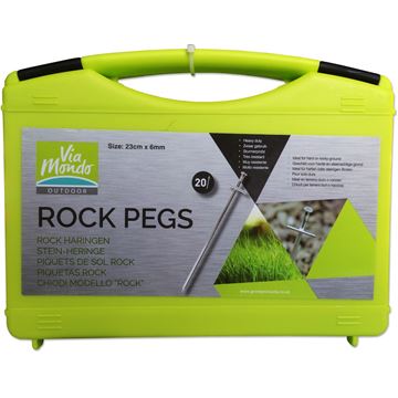 Chiodi di fissaggio Rock Pegs ViaMondo con traversa