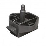 Piastra snap-in con latch con fermo Fawo