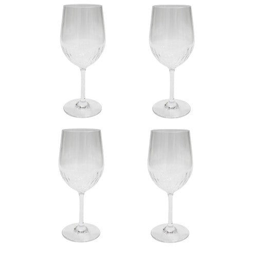 Set 4 bicchieri in Tritan