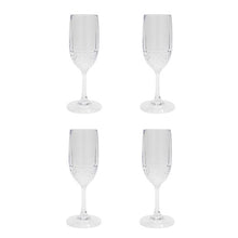 Carica l&#39;immagine nel visualizzatore di Gallery, Set 4 bicchieri champagne in Tritan
