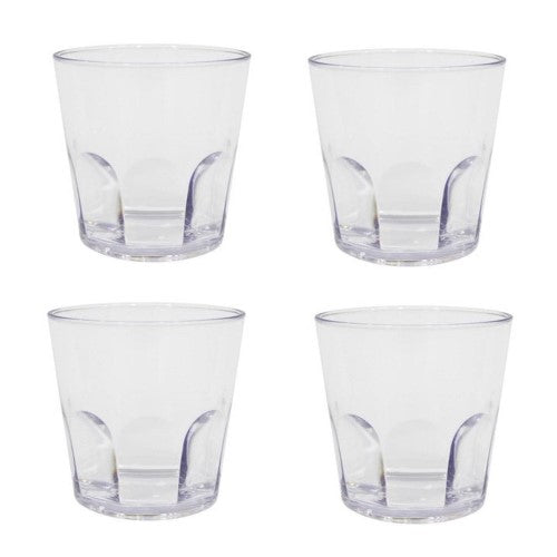 Set 4 bicchieri in tritan